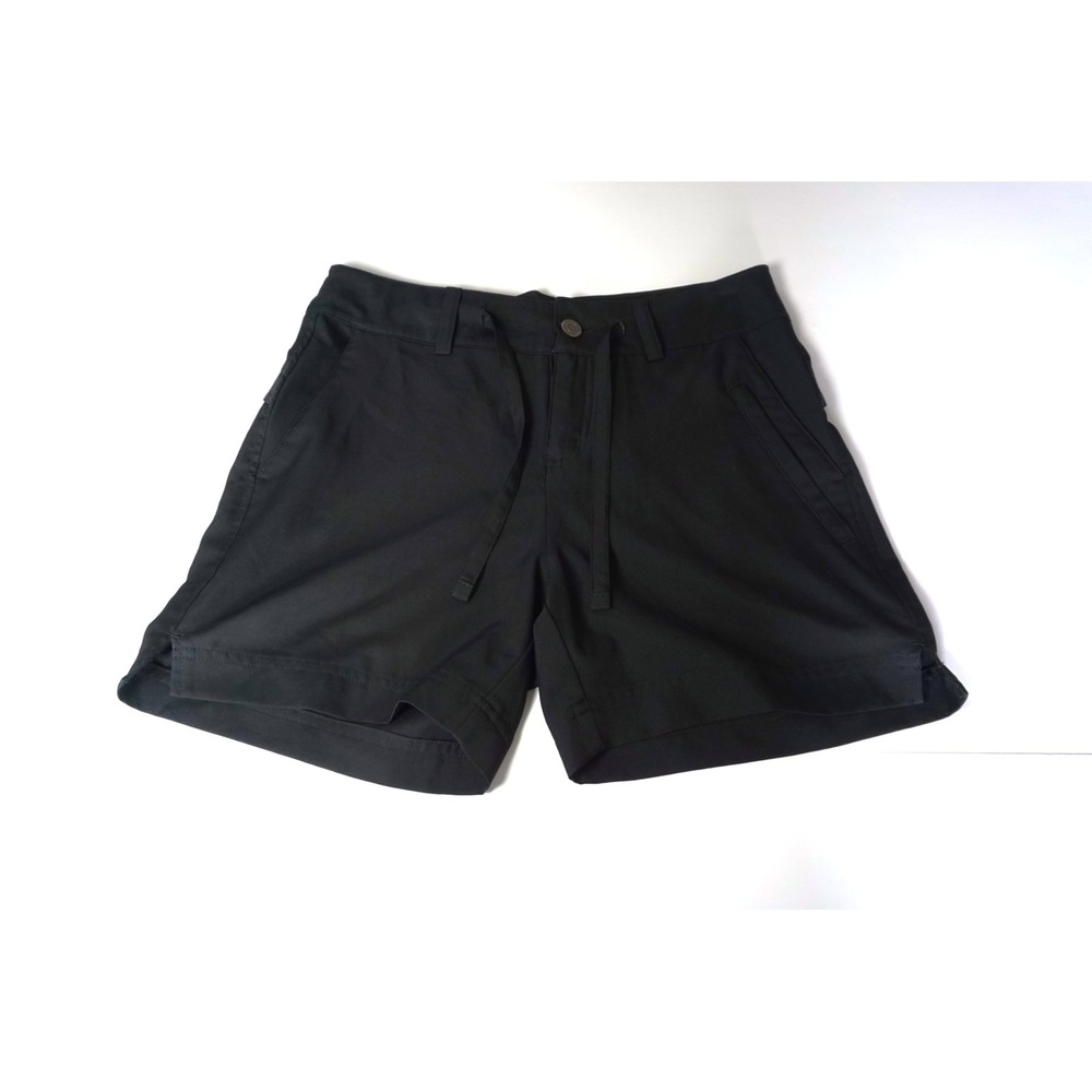 Magellan Outdoors Womens Black Hiking Shorts XS Drawstring Waist Utility Pocket